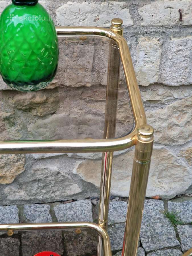 Vintažinis mid century konsolinis staliukas/stovas - nuotraukos Nr. 24