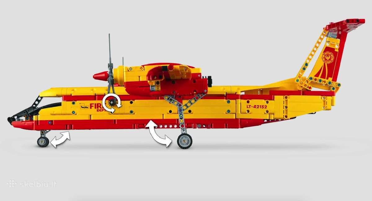 Lego Technic Firefighter Aircraft (42152) Naujas - nuotraukos Nr. 5