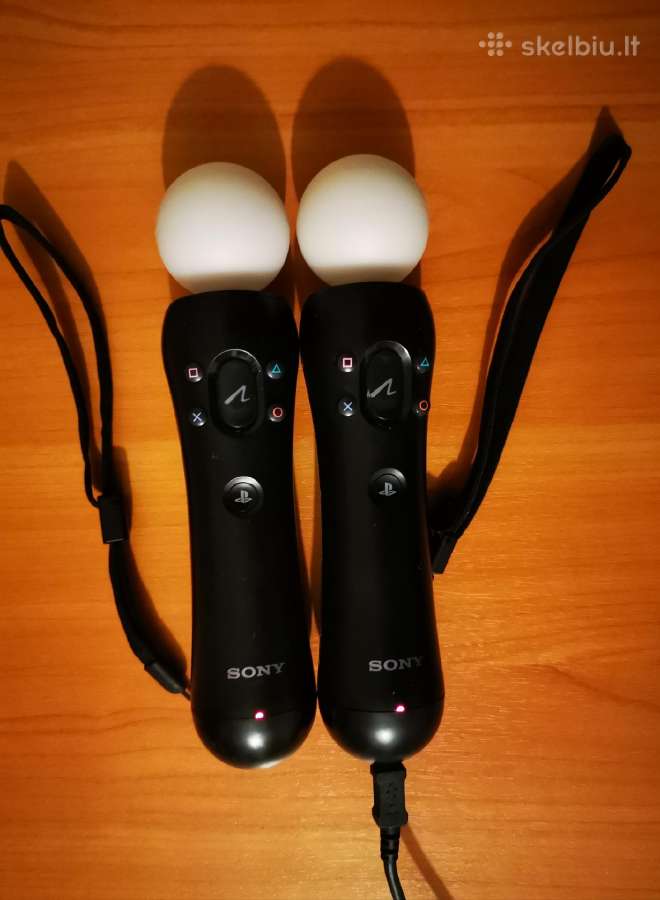 Move Motion Controller PS3, Ps4, Ps5 (2 vnt.)
