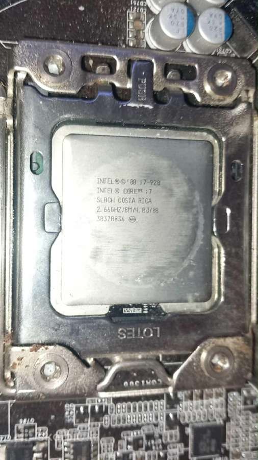 Asrock X58 Extreme 3 + i7 920 + gpu Komplektas - nuotraukos Nr. 7