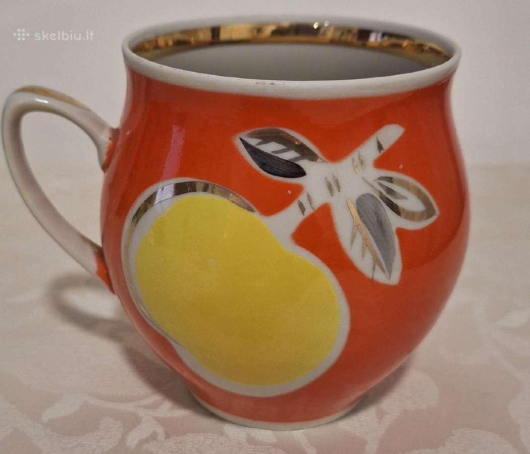 Vintažinė porcelianinė puodelis. - nuotraukos Nr. 4