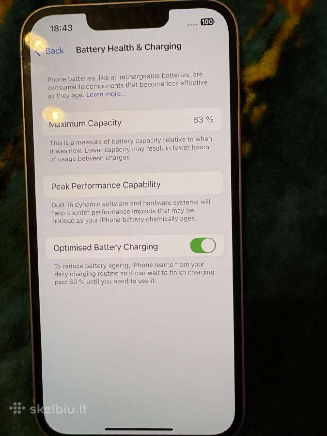 iPhone 13 Pink 256gb - nuotraukos Nr. 3