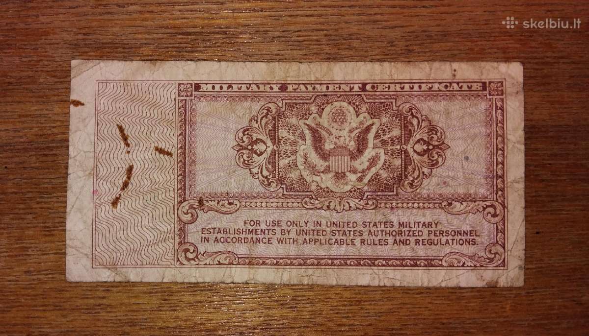 JAV 10 centu banknotas - nuotraukos Nr. 2