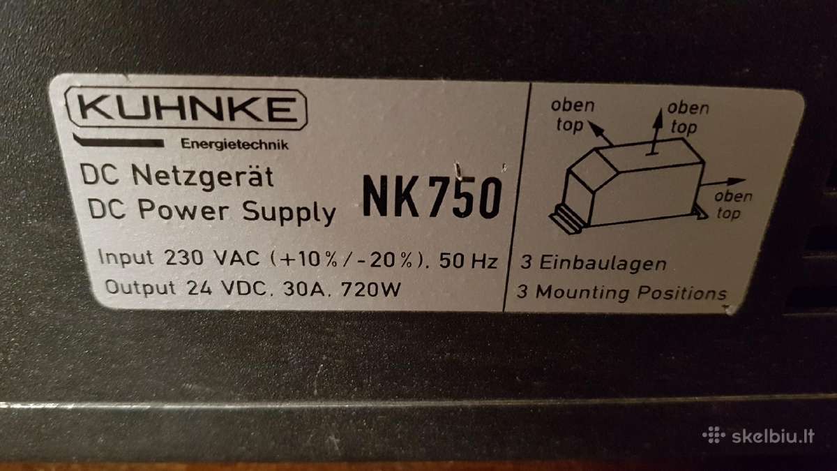 Akumuliatorių pakrovėjas 24v 30 A - nuotraukos Nr. 6