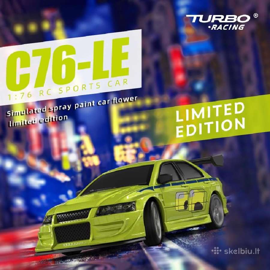 Turbo Racing 1/76 mikro RC modeliai