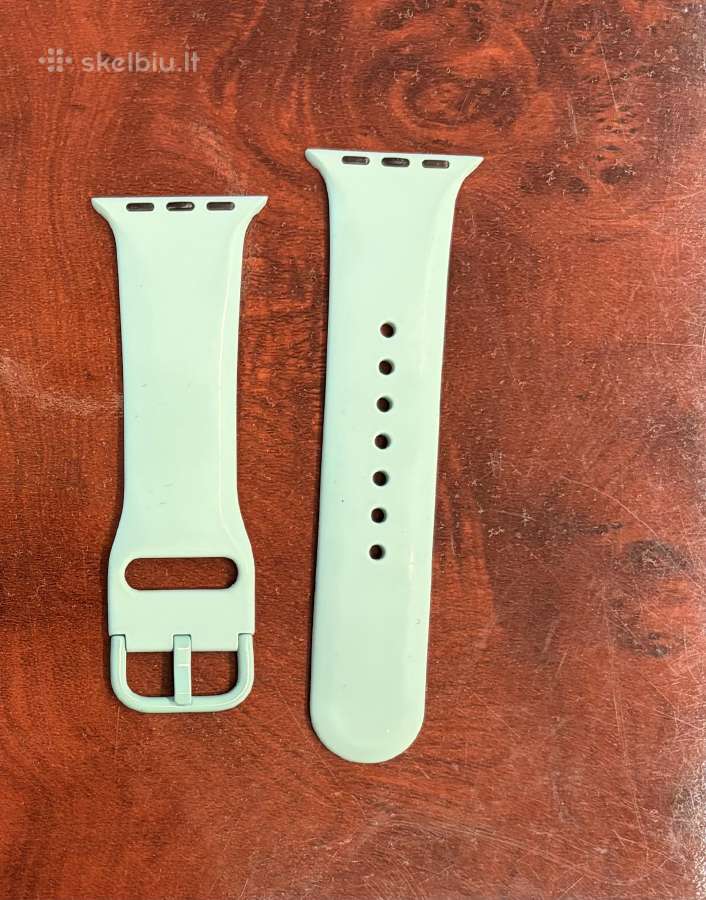 Apyrankėapple Watch Strap Soft Silicone (mint) S/m - nuotraukos Nr. 3