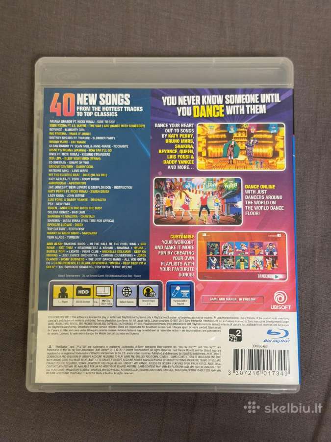 Just Dance 2018 PS3 - nuotraukos Nr. 2