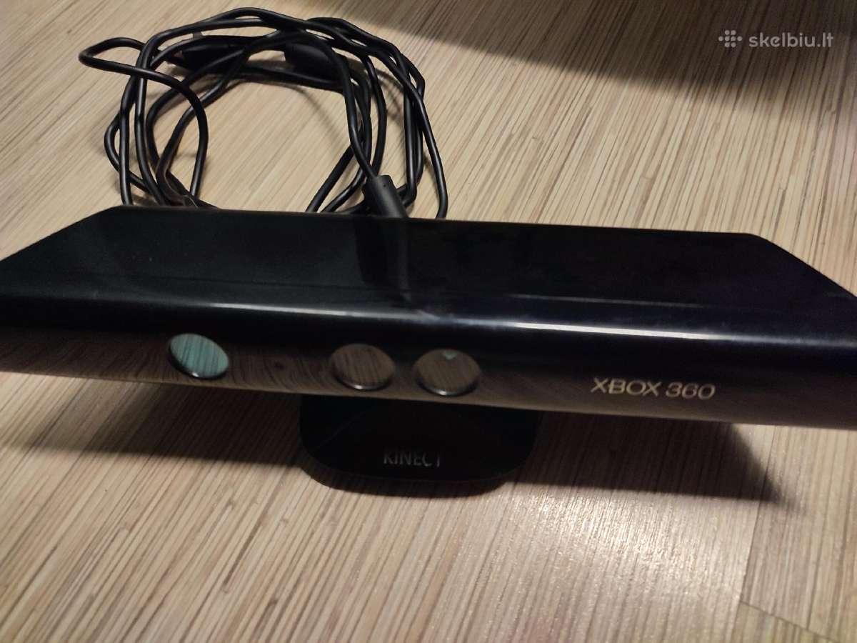 Xbox 360 Kinect kamera su zaidimais
