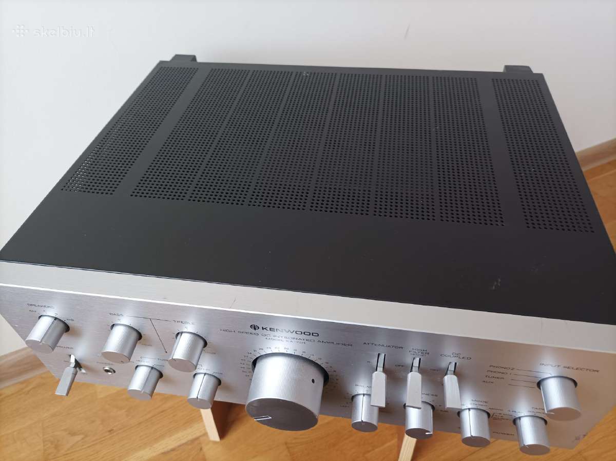 Japoniškas stiprintuvas Kenwood ka-701 - nuotraukos Nr. 2