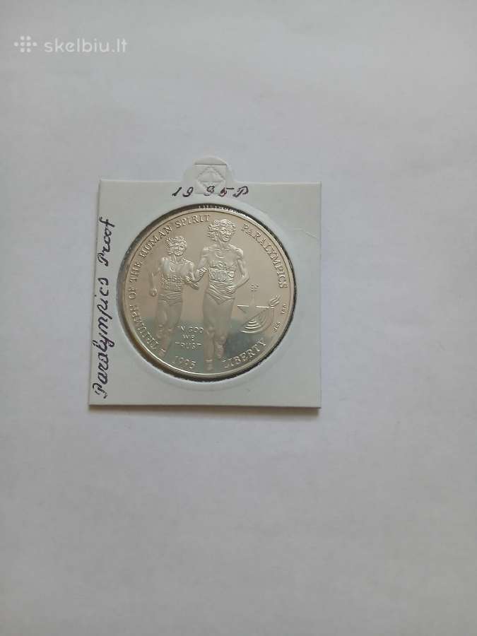Sidabras JAV 1995 P Paralympics 1 Doleris - nuotraukos Nr. 2