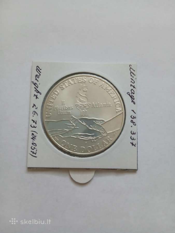Sidabras JAV 1995 P Paralympics 1 Doleris - nuotraukos Nr. 3