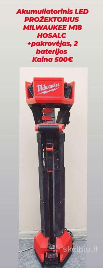Lauko prožektorius Milwaukee M18 Hosalc