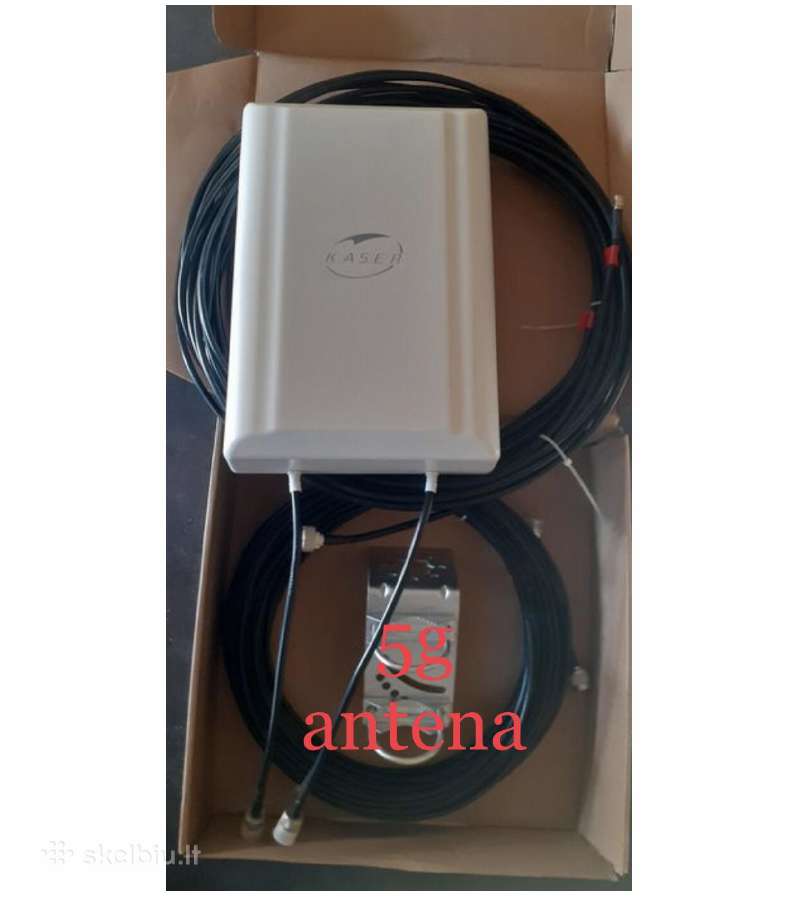 5G lauko antena kaser firmos