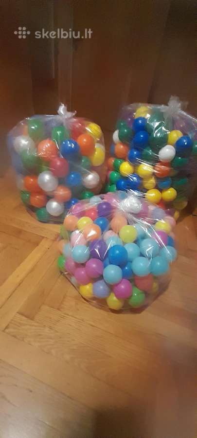 Plastikiniai kamuoliukai baseinams - nuotraukos Nr. 2