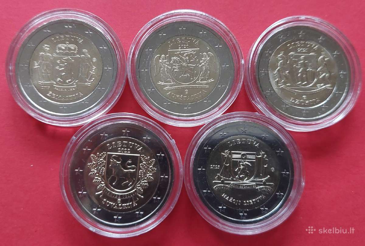 "Lietuvos etnografiniai regionai"  2€ -komplektas