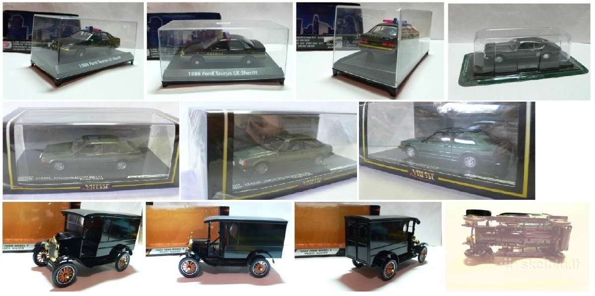 Opel, Dacia, Fiat, Ford, Skoda ir VW modeliukai - nuotraukos Nr. 7