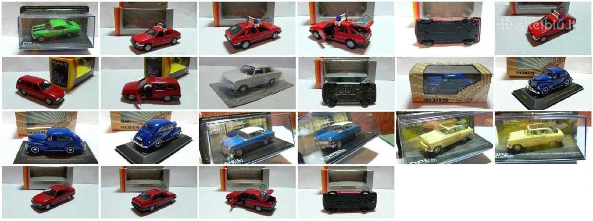 Opel, Dacia, Fiat, Ford, Skoda ir VW modeliukai - nuotraukos Nr. 4