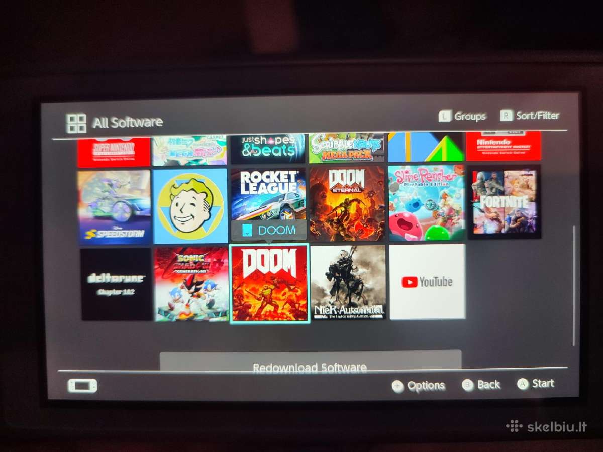 Nintendo Switch, daug vaikisku zaidimu viduje. - nuotraukos Nr. 6