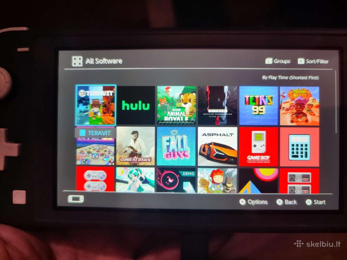 Nintendo Switch, daug vaikisku zaidimu viduje. - nuotraukos Nr. 4