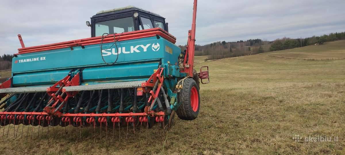 Parduodama 4m diskinė sėjamoji sulky