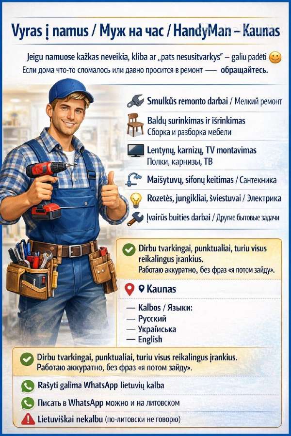 Meistras /handyman