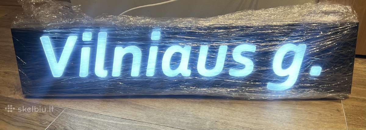Šviečiančias LED adreso ir namo numerio lentelės - nuotraukos Nr. 17