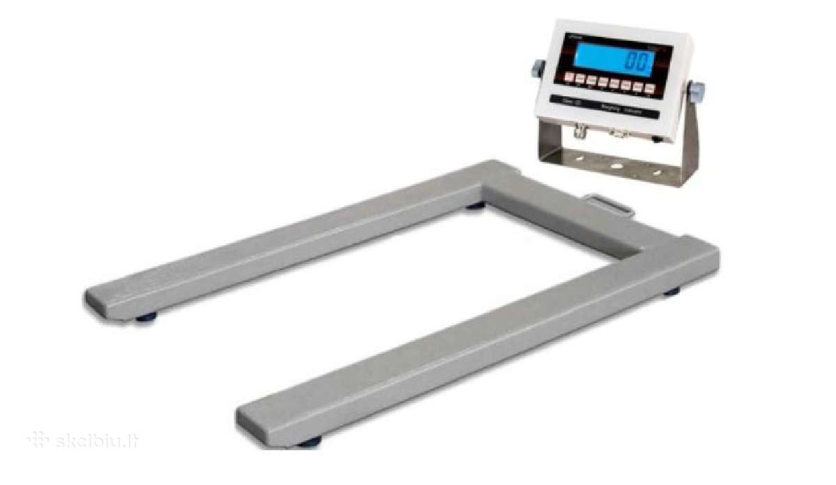 Paletinės U formos svarstyklės 1500kg