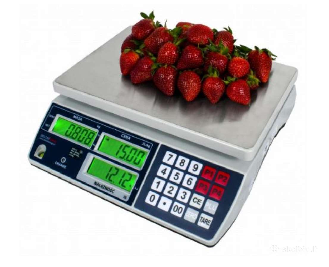 Prekybinės svarstyklės 6/15kg
