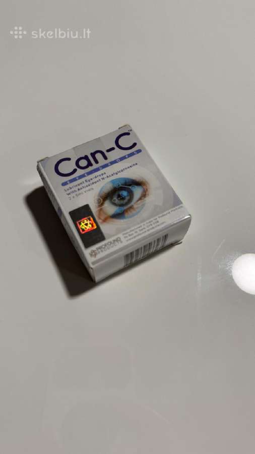 Can-c“ akių lašai N-acetilkarnozino kataraktai - nuotraukos Nr. 2