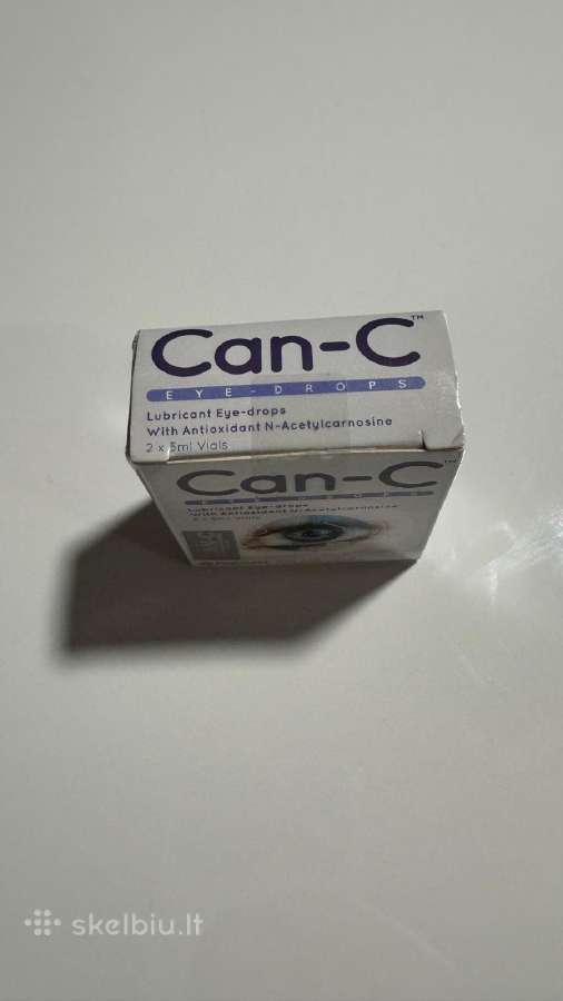 Can-c“ akių lašai N-acetilkarnozino kataraktai - nuotraukos Nr. 5