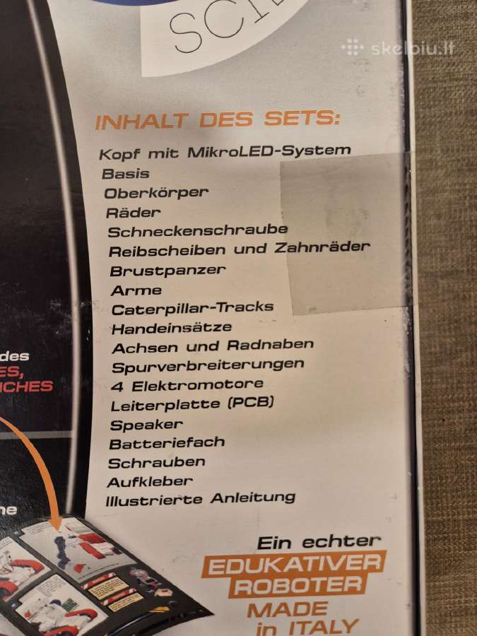 Programuojamas konstruktorius Robotas - nuotraukos Nr. 7