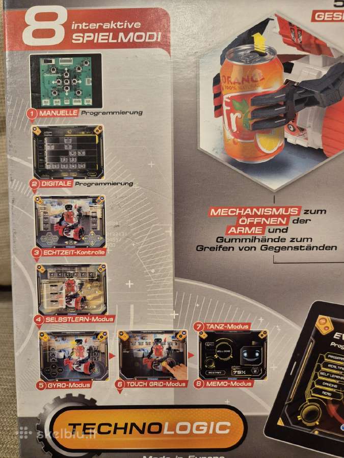 Programuojamas konstruktorius Robotas - nuotraukos Nr. 8