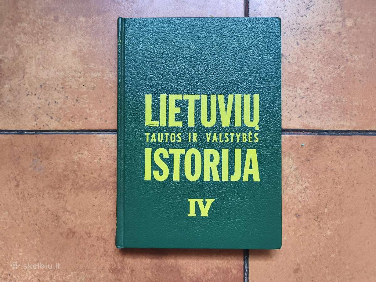 Lietuvių tautos ir valstybės istorija Iv 1977 m. - nuotraukos Nr. 2