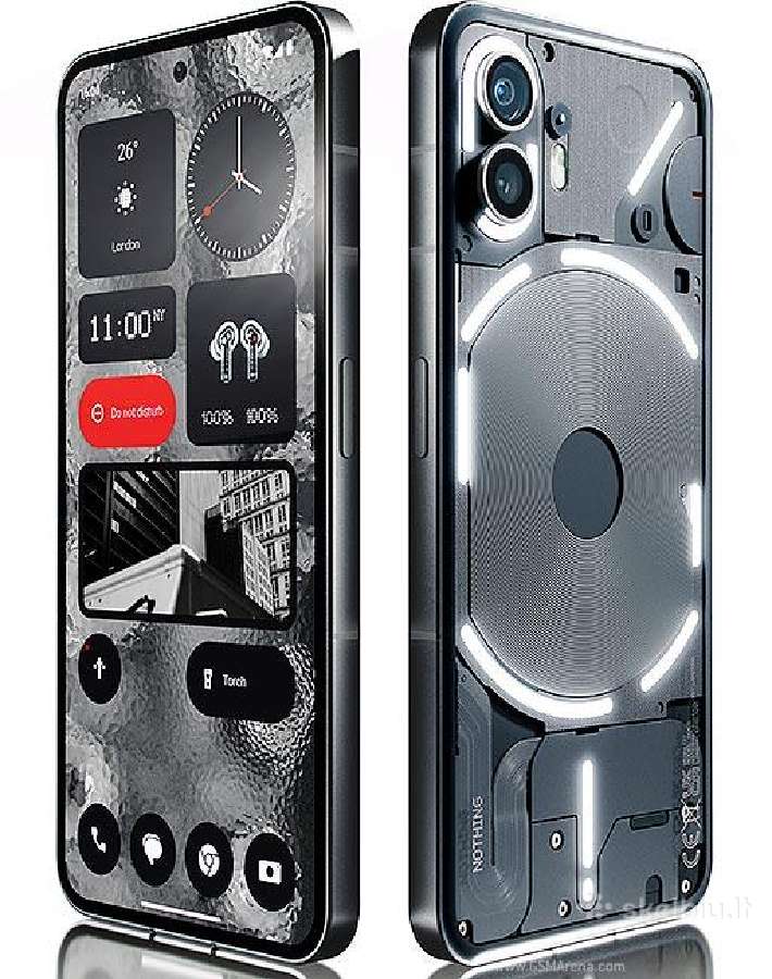 Nothing Phone 2 Black 256gb 12gb+dėklas tik 295eur
