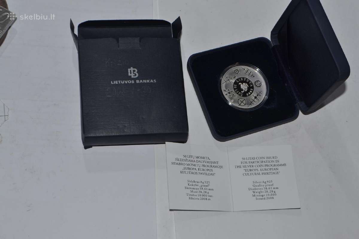 50 Litu moneta
