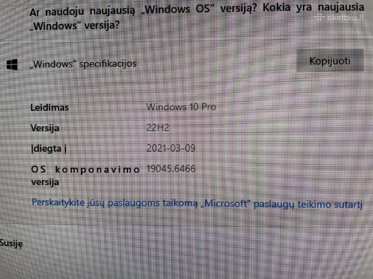 Kompiuteris Hp Prodesk pilnas komplektas - nuotraukos Nr. 10