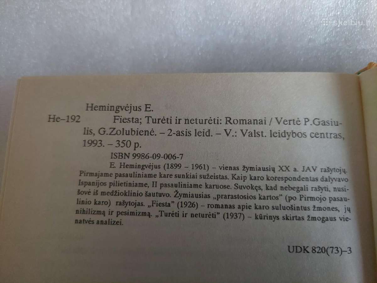 Fiesta * Turėti ir neturėti - nuotraukos Nr. 3