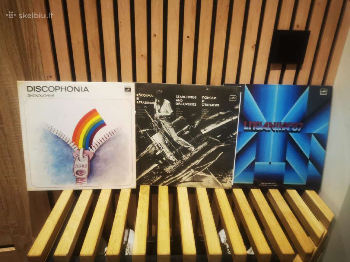 Lietuviškos plokštelės vinilai - nuotraukos Nr. 4