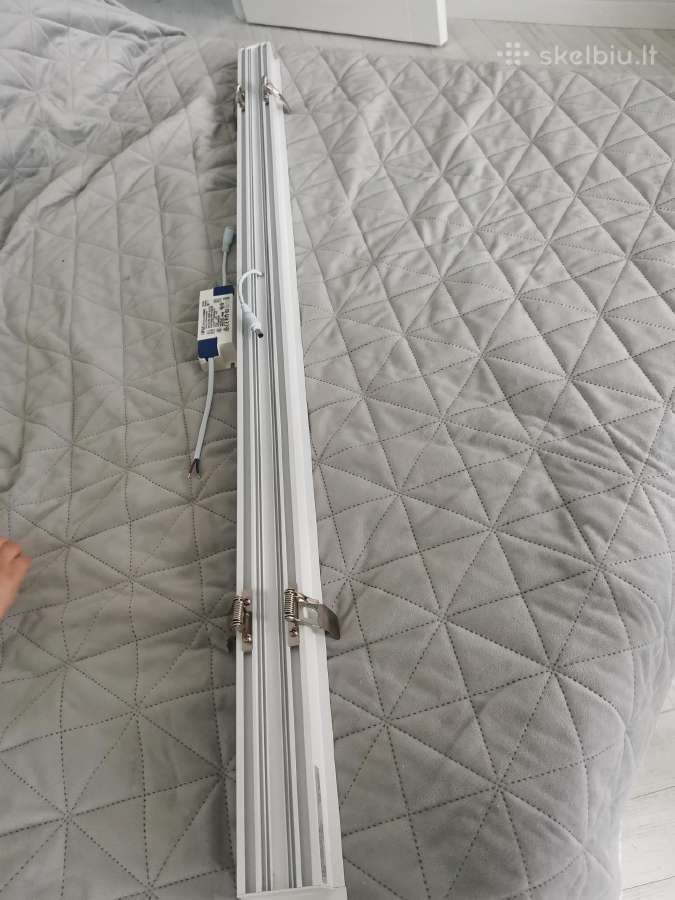 Linijinis įleidžiamas šviestuvas, 40 W, baltas - nuotraukos Nr. 7