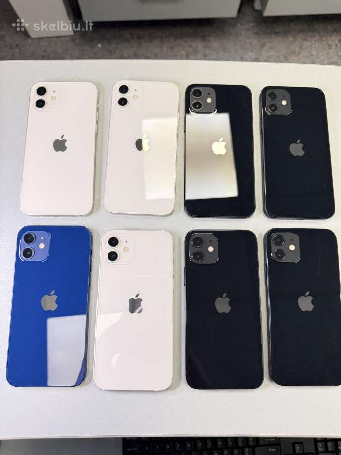 iPhone 12 pasirinkimas 128gb su garantija