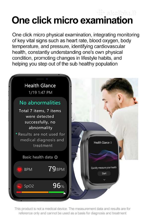 Smart watch Išmanusis laikrodis - nuotraukos Nr. 8