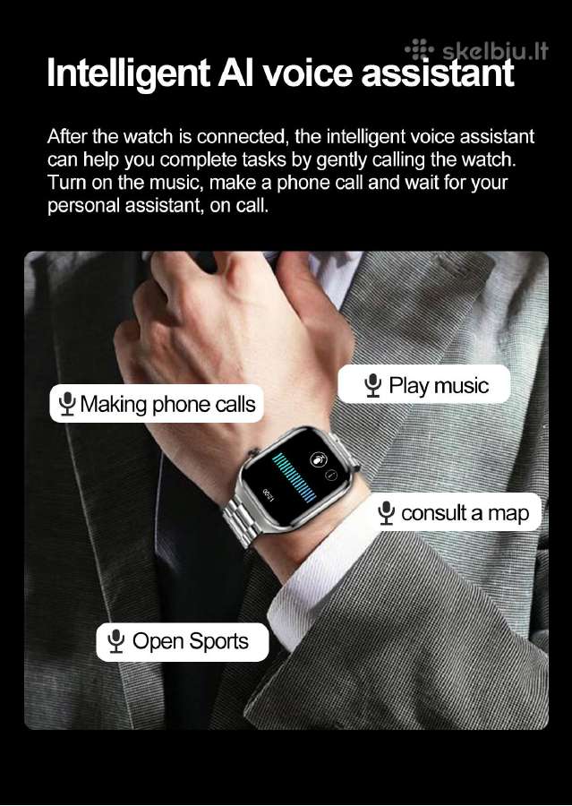 Smart watch Išmanusis laikrodis - nuotraukos Nr. 12