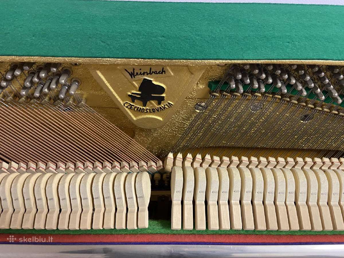 Pianinas Weinbach autentiskas (Čekija) - nuotraukos Nr. 6