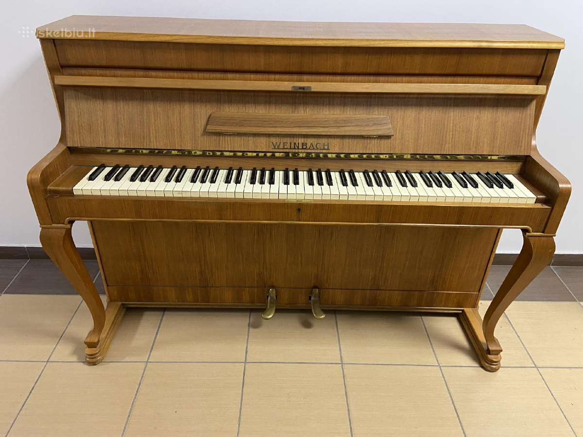 Pianinas Weinbach autentiskas (Čekija) - nuotraukos Nr. 8