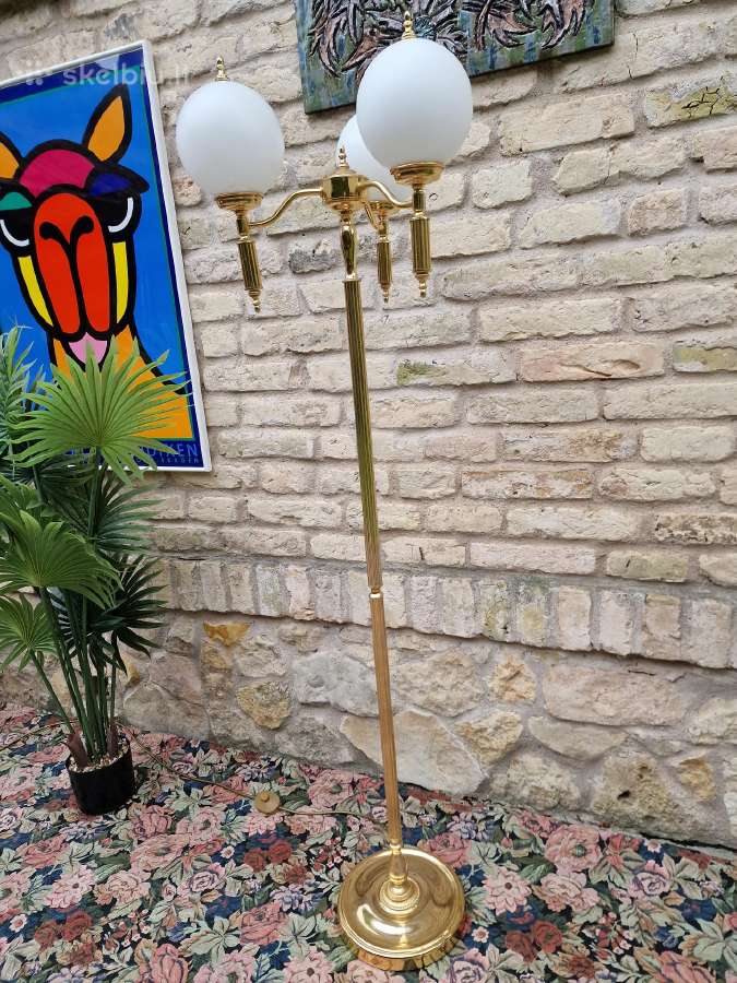 Prabangus vintažinis "sölken"žalvario toršeras - nuotraukos Nr. 15