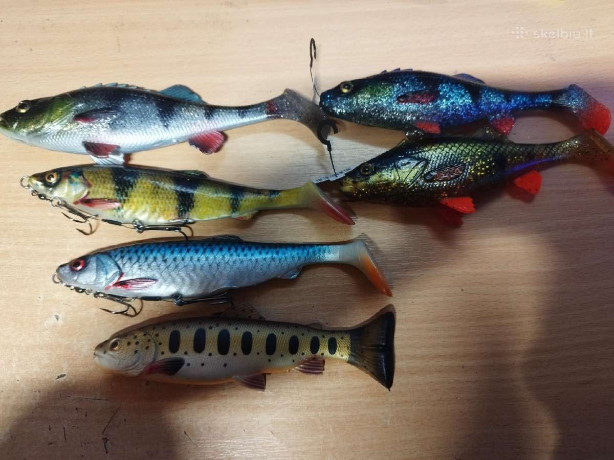 Savage Gear gumos naujos