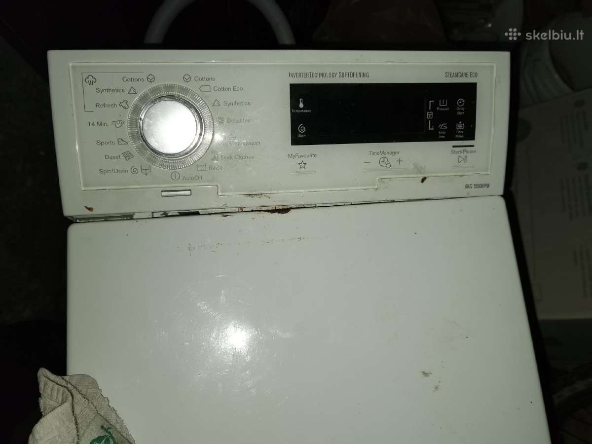 Skalbimo mašina electrolux - nuotraukos Nr. 3