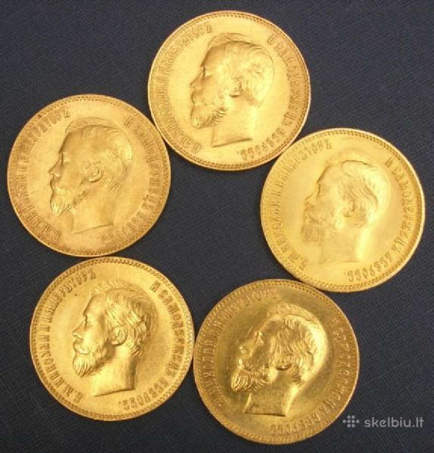 Brangiausiai perku auksines ir sidabrines monetas - nuotraukos Nr. 2