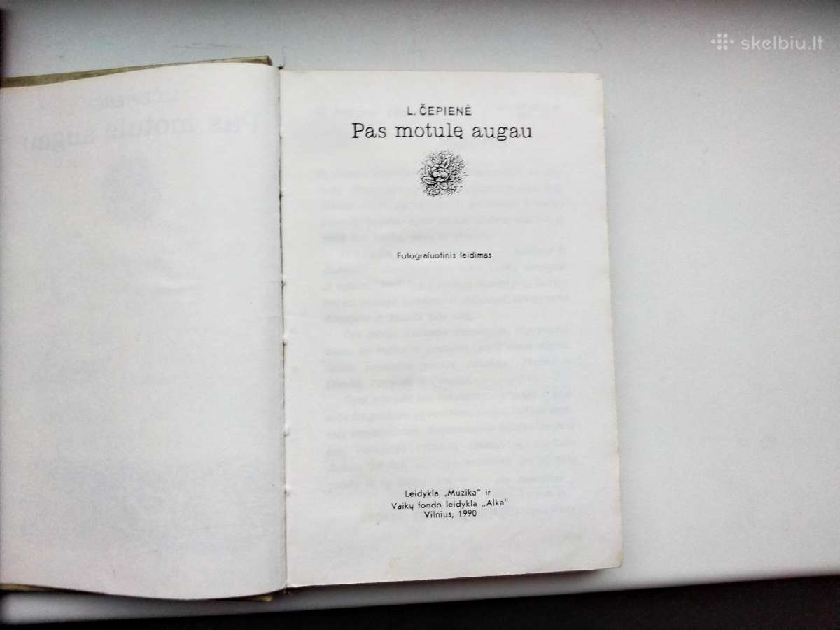 L. Čepienė. Pas motulę augau - nuotraukos Nr. 2