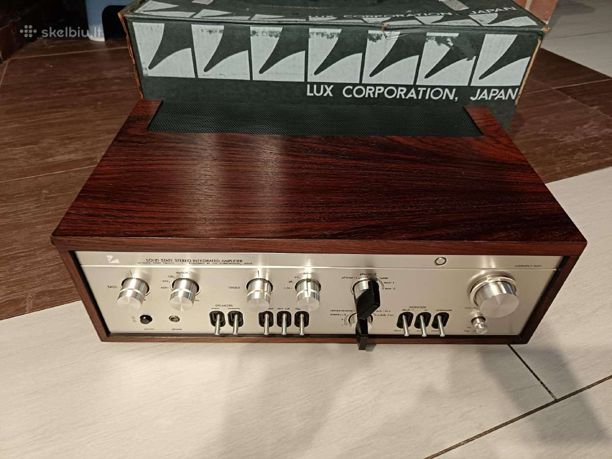 Kolekcinis Luxman L-505v stiprintuvas - nuotraukos Nr. 17